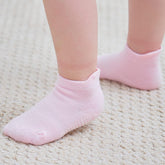 Baby Non Slip Grip Ankle Socks with Non Skid Soles for Infants Toddlers Kids Boys Girls